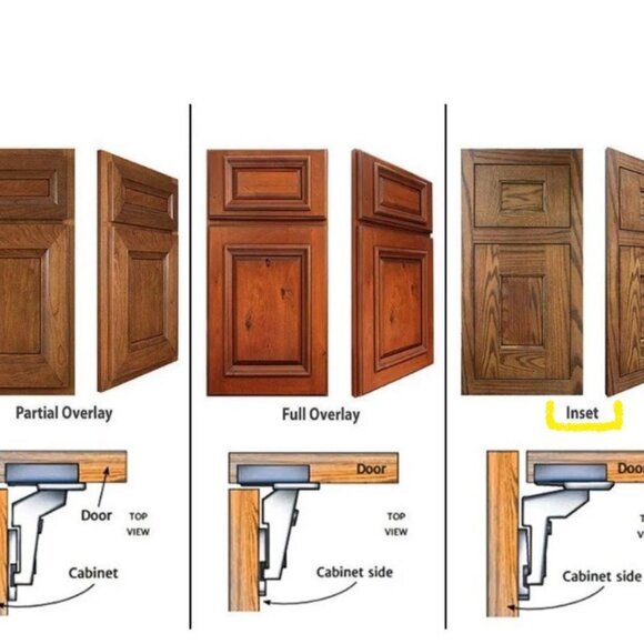 DecoBasics INSET Soft Close Cabinet Hinges for Frameless Concealed (4 Pcs) - Picture 7 of 7